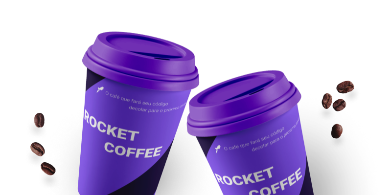 Copos de café